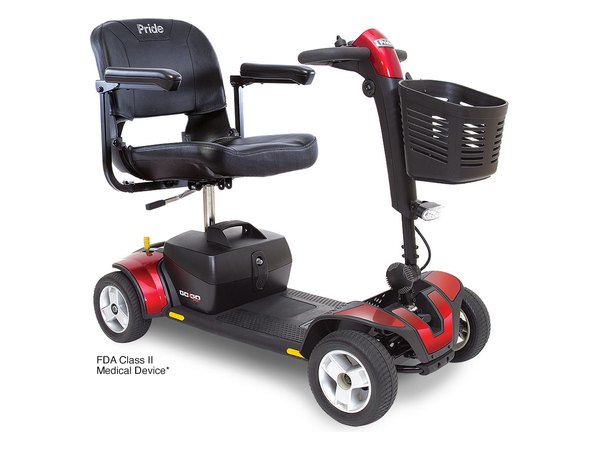 Pride Go-Go Sport 4 ล้อ (S74) สกู๊ตเตอร์ไฟฟ้าถอดแยกได้ 5 ชิ้น